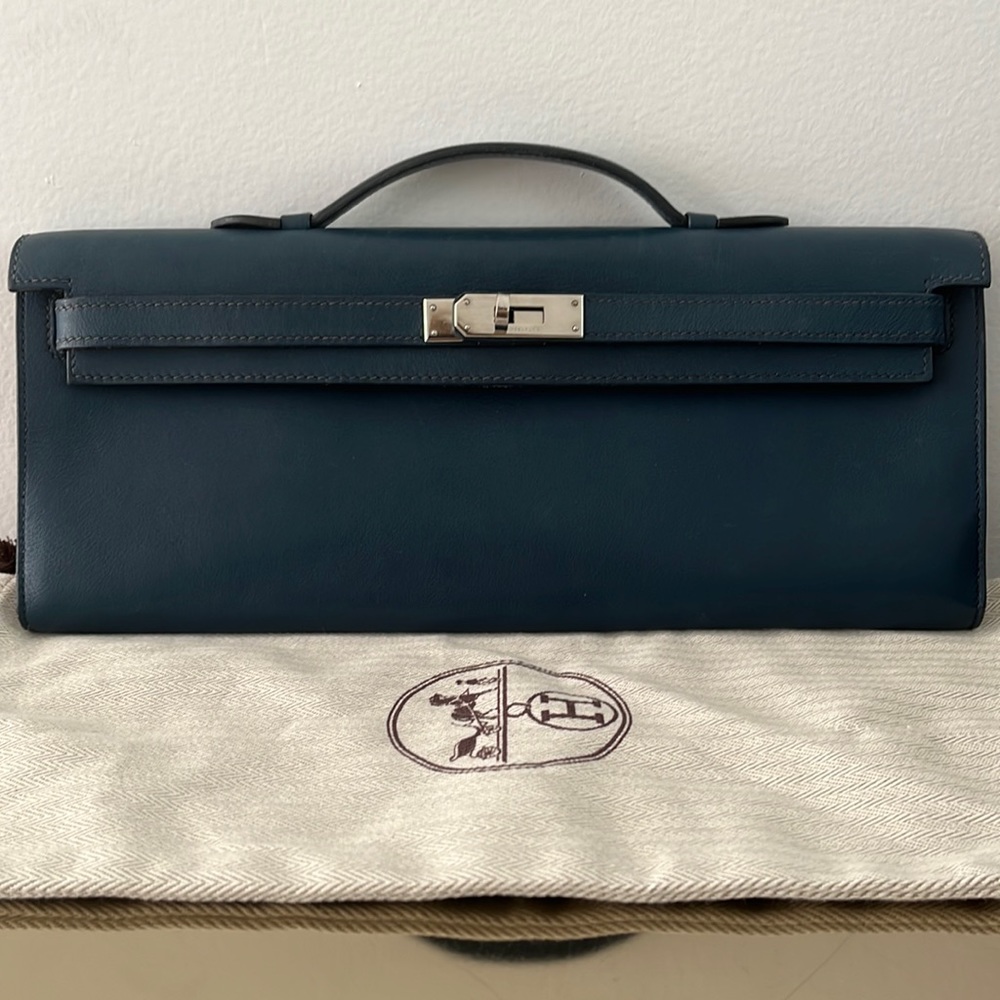 Hermes Swift Kelly Cut Clutch